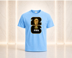 FIFA World Cup 2026 Unisex Cotton T-Shirt Soccer Fan Graphic Tee Casual Top