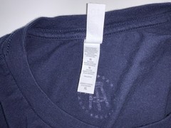 Barstool Sports Tiger Woods T-Shirt Men XL Navy Cotton American Flag YGI P5-48