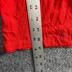 Polo Ralph Lauren T-Shirt Mens Size L Red Short Sleeve Pony Logo Stained Fair