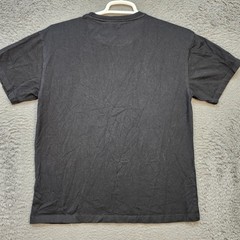 Novamen Shirt Mens Medium Black Tiger Rhinestone Graphic Tee Rose Detail India