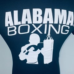 University Of Alabama Boxing Sports Club Black Men’s Small Shirt Sleeve T-Shirt