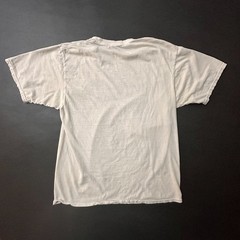 Everybody Eats B T Shirt Mens Small Ivory Grunge Distressed Jordan Style Hip Hop