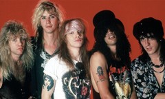 Guns N Roses Appetite For Destruction Skulls Men’s Ringer T Shirt