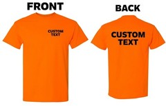 Custom T-Shirt, Personalized, Add Your Own Text