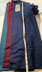 Men’s V-Neck T-shirt MEDIUM TALL short sleeve Standard Cotton/Poly color choice