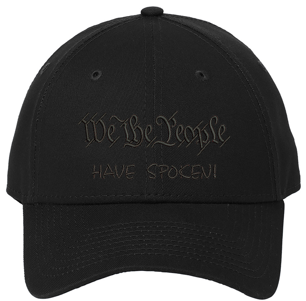 Trump We the people have spoken Embroidered New Era Brand One Size Fits All Hat