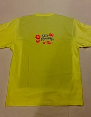 Wolverine Homemade Stencil T-shirt Neon Lime Medium Cotton Short Sleeved NWOT