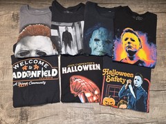 7 Michael Myers (Halloween) XL/L T-Shirt Bundle