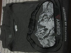 NWT GERRY PREMIUM OUTDOOR T-SHIRT TEE UPF30+ MOISTURE WICKING TECH