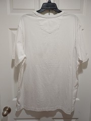 Robert Graham Skull Graphic T Shirt White Sz 3XL Mens Applique Embroidered EUC