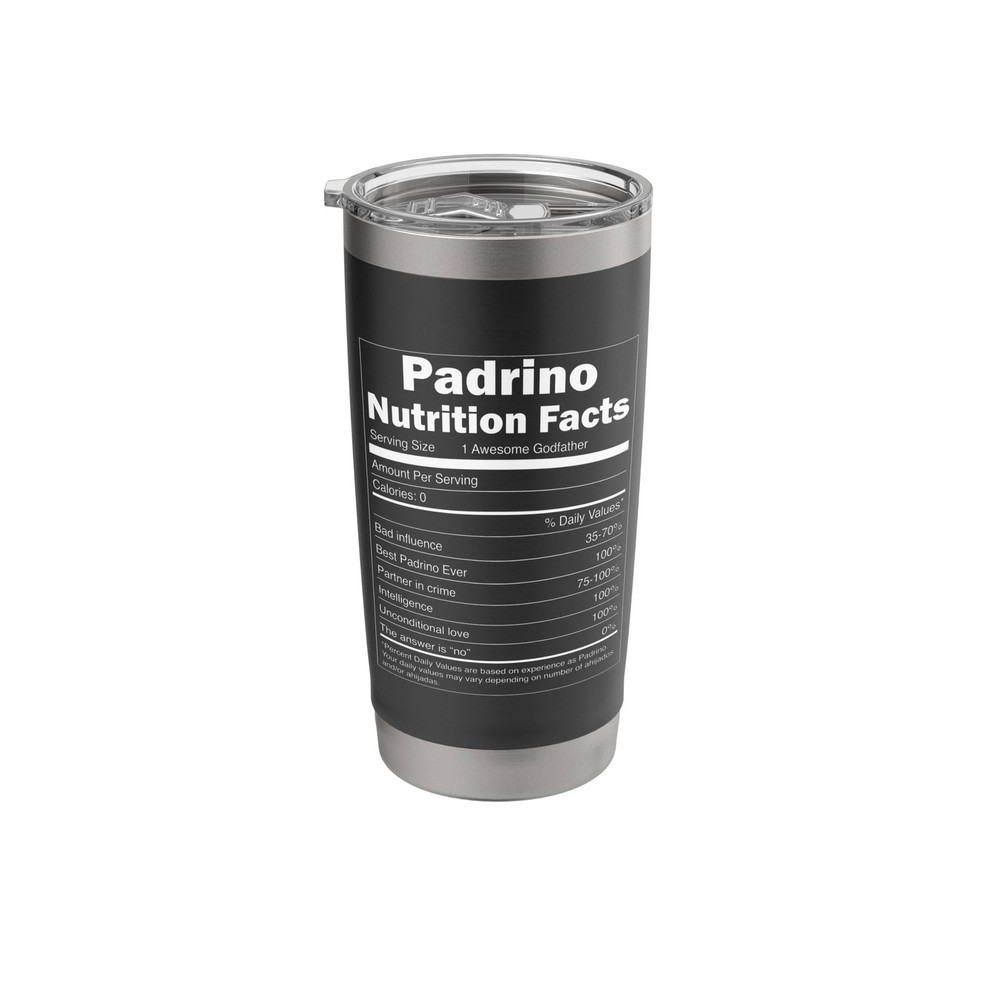 Regalo para Padrino de Bautismo – Tio a Padrino Mexican Stainless Steel Insul…