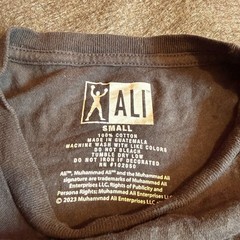 Muhammad Ali Mens S Small TShirt Black Tee Shirt Cotton Short Sleeve Boxer