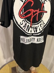 Control Guy! Knuckle Sandwich Kulinary Krew XL Black Short Sleeve Promo T-Shirt