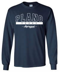 Plano Texas State T-Shirt Long Sleeve Graphic Tees Unisex Apparel