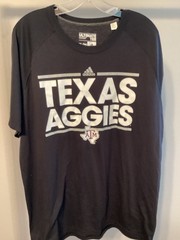 XL Mens Adidas Ultimate Tee Texas A&M Aggies workout gym shirt