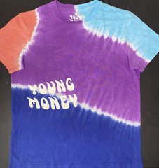 Young Money x American Eagle Shirt Men Sz S Graphic Tie Dye Tee Shirt AE NWOT