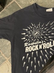 Vintage Rasputins Records Rock N Roll Store T Shirt Hanes USA 1980s Berkeley XL
