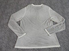 Patrick Assaraf T Shirt Mens Extra Large Long Sleeve Pima Cotton Gray