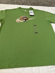 Nike SB Republique Max90 Snail Skate T-Shirt RARE Green Medium (FZ5283-350) NWT