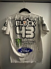 DC Dirt 2 Monster Energy Block 43 Ford Castrol Mens Graphic Tee S