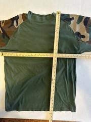 Rothco Military Hunting Camouflage Green Mens Shirt Long Sleeve Size Medium