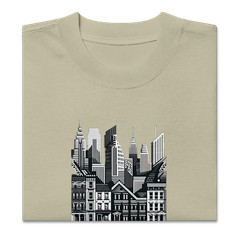 Oversized faded t-shirt (NEW YORK)