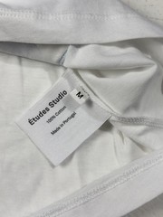 Etudes Studio Men’s Size Medium T-Shirt White SS Graphic Tee M