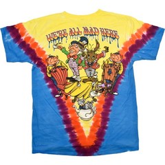 All Mad Here Clearance Tie-Dye T-Shirt Liquid Blue