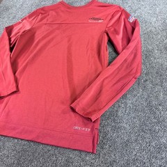 Nike Arizona Cardinals NFL Shirt Mens Small Red Dri-FIT Long Sleeve On-Field