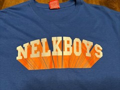 NWT Nelk Boys Men’s Large Short Sleeve T-Shirt in Blue NEW Full Send