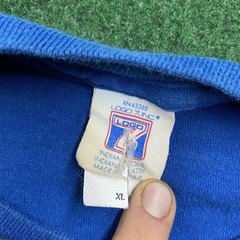Vintage Don’t Work Be Happy Shirt Mens XL Blue 80S 90S Party Animal Tee USA