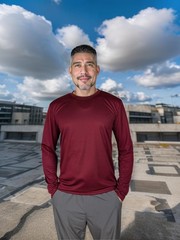 Mens 5-Pack Long Sleeve Tees: Dry faster than your excuses, sun-protected too!