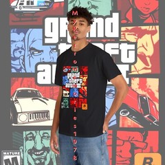 Grand Theft Auto III GTA 3 Box Art Design Black T-Shirt S-5XL Retro Tee Free S&H