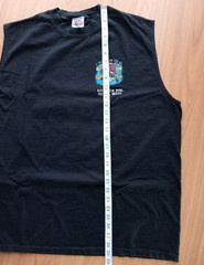 Sleveless Back to The Bone Cozumel Diver’s promo Backlit T-shirt black size XXL