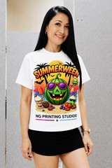 🔥SUMMERWEEEENN UNISEX COLOR WHITE Gildan 🔥
