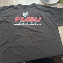 Y2K FUBU T-Shirt Tee The Collection Track International Sports Team Vtg Size 2XL