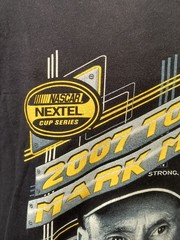 NASCAR Mark Martin Nextel Cup Series 2007 Tour T-Shirt Men’s Size XL US Army VTG