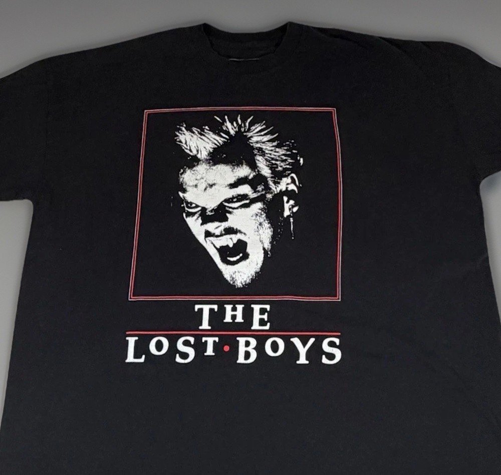 The Lost Boys Dumbgood David Vampire Graphic T-Shirt Black 2XL Horror Movie