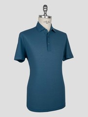NEW KIRED BLUE COTTON POLO US 46 – EU 56 KRME17