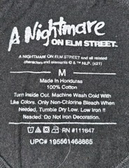 Nightmare On Elm Street Movie Black T-Shirt