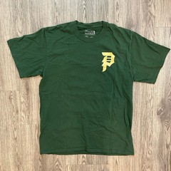 Primitive x Marvel Dr Doom Hoodie Mens M Green Gold Foil Skateboard Pullover