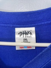 Shaka Wear California All Star T-Shirt 100% Cotton Size 2XL Streetwear USA G