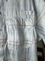 Habit Travel Shirt L Plaid UPF 40 Sun Protection Lightweight Fishing Sports
