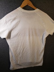 Vintage L Nike V-neck t-shirt textured knit fabric