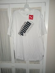NWT PUMA POWER LOGO TEE XL T Shirt – GORGEOUS