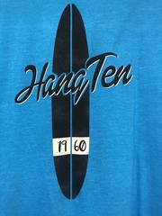 Hang Ten Men’s Graphic T-Shirt – Turquoise – Size: Large