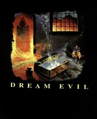 DIO cd cvr DREAM EVIL Official 2-Sided SHIRT LRG New black sabbath