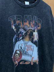 Travis Scott Shirt Mens XL Featuring Distressed Wash Styl Rap Tee Hip Hop Music