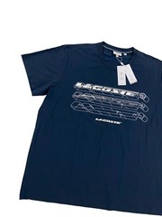 NEW Lacoste Big & Tall Loose Fit 3D Print Short Sleeve T Shirt Mens Sz 3XLB 10R