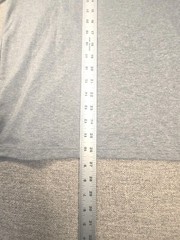 MURANO LIQUID LUXURY SLIM FIT Long Sleeve Tee Shirt SIZE Medium Gray